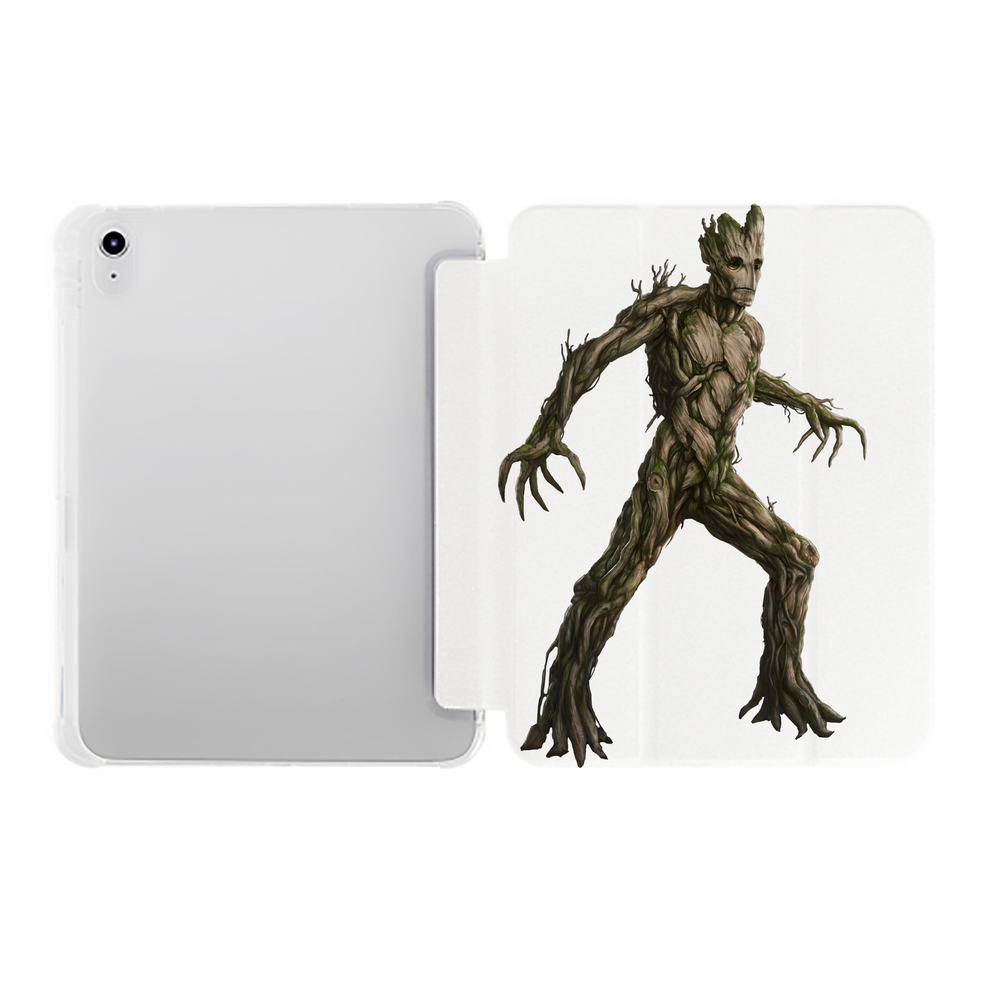 （画像用） アベンジャーズ The Avengers IPad ケース ペン収納付き 三つ折りスタンド PUレザー×シリコン 対応機種9.5/10.5/10.9インチ